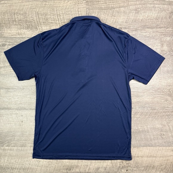 NEW Collars & Co polo mens large blue active performance stretch business casual - Picture 4 of 10